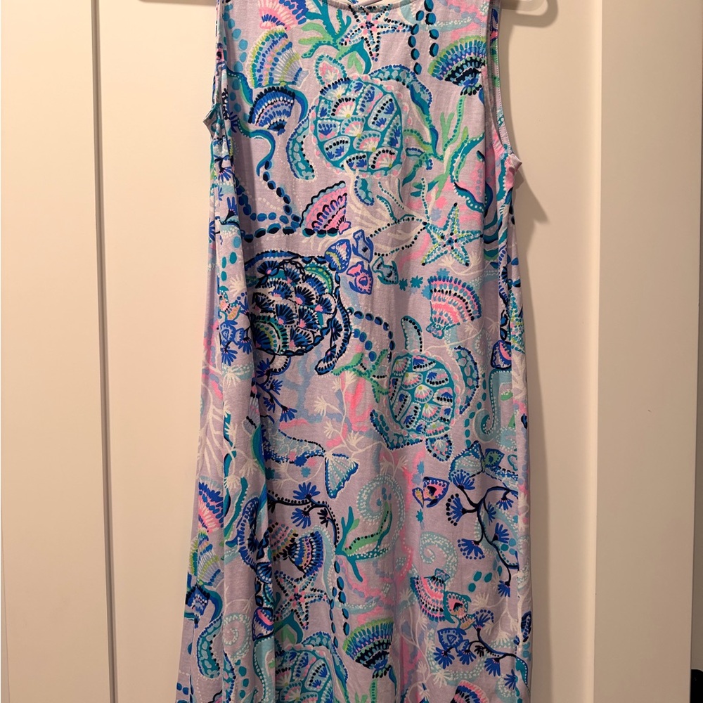 Lilly Pulitzer Pastel Sea Life Print Dress